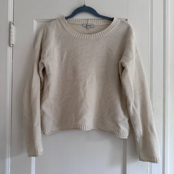 Cream Madewell Knit Sweater - Picture 1 of 4